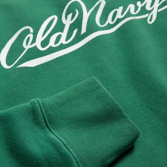 NWT OLD NAVY '94 Fleece Logo Sweatshirt COLOR FIELD DAY - Picture 3 of 6